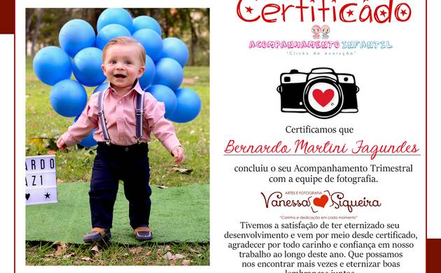 Acompanhamento Bebê de Bernardo - Trimestral 