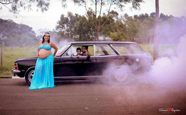 Gestante externo de Carla e sua doce espera - José Felipe 