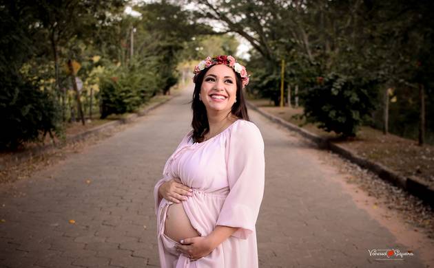 Gestante externo de Mariana em sua doce espera - Beatriz 