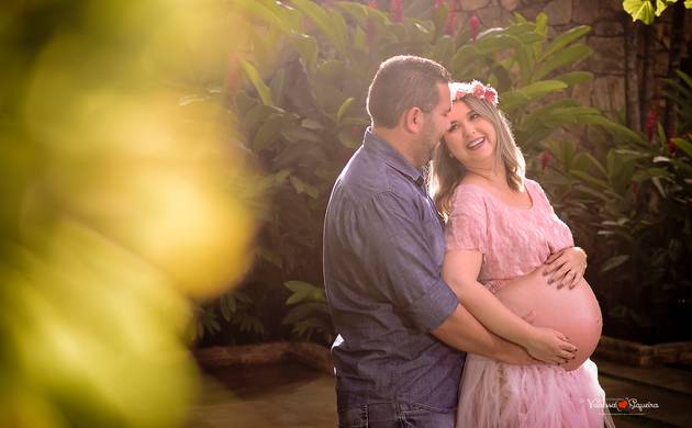 Gestante externo de Franciele - A doce espera de Pedro