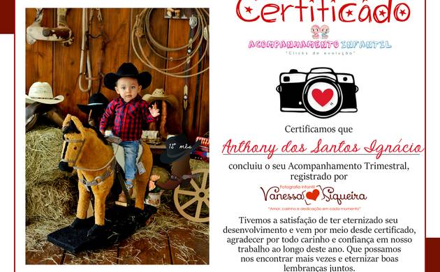 Acompanhamento Bebê de Anthony - Trimestral  