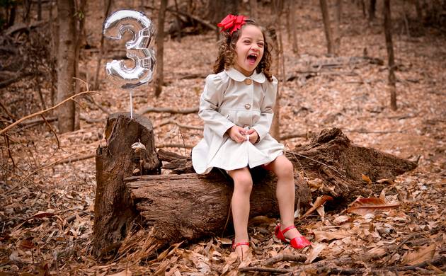 Ensaios externos  de Bianca - 3 anos 