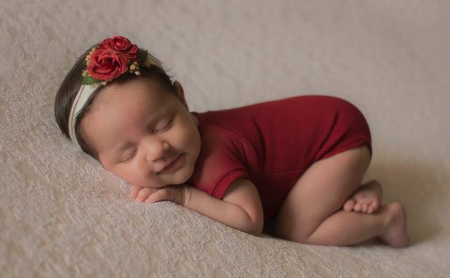 Newborn (Recém-nascido) de Clara - 28 dias 