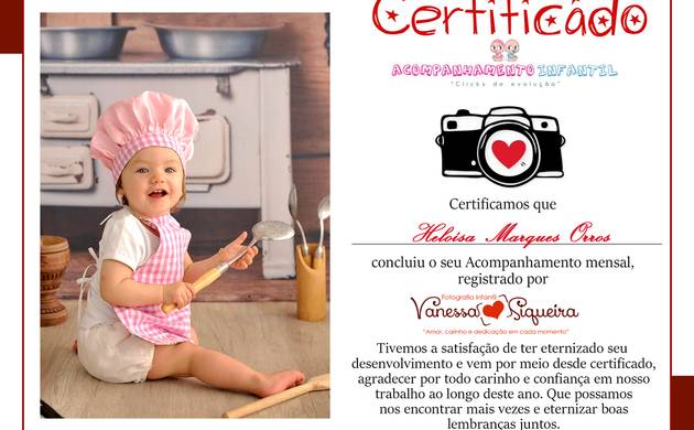 Acompanhamento Bebê de Heloísa - Acompanhamento Mensal