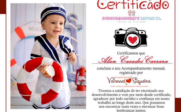 Acompanhamento Bebê de Alan - Mensal 