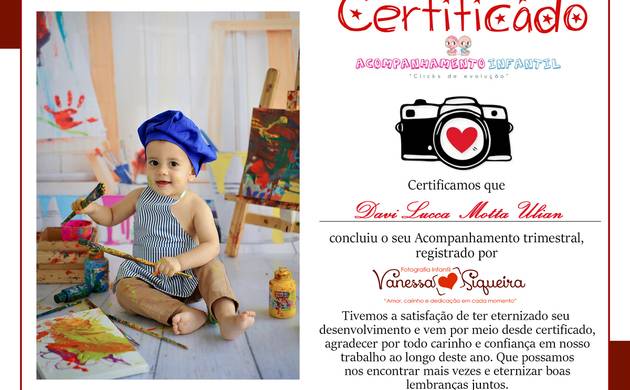 Acompanhamento Bebê de Davi Lucca - Trimestral 