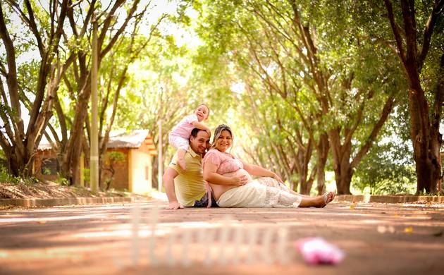 Gestante externo de Aline em sua doce espera - Marina 