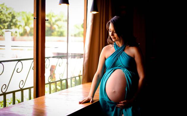 Gestante externo de Jéssica em sua doce espera 