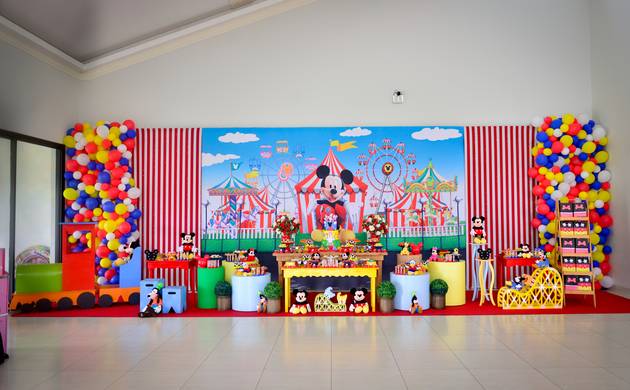 Aniversário Infantil de Rafael , Bárbara e Maria Beatriz .2 anos