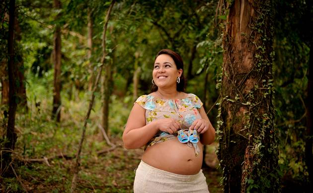 Gestante externo de Juliana - Doce espera de Benício