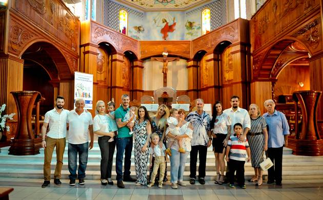 Batizados de Ágatha, Murilo e Augusto