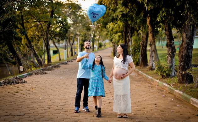 Gestante externo de Doce espera de Lucas
