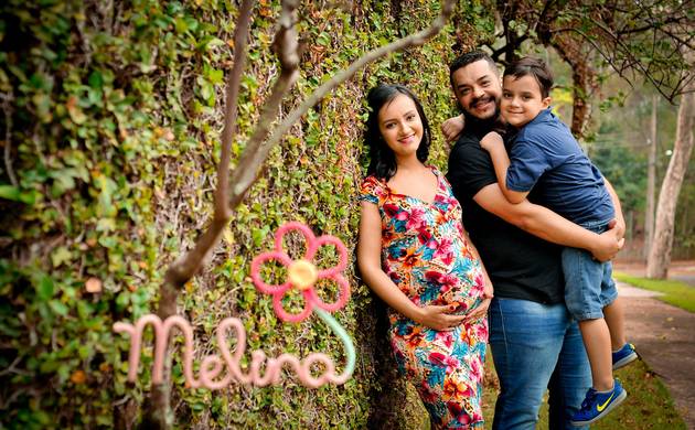 Gestante externo de Bruna em sua doce espera - Melina