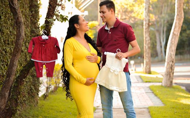 Gestante externo de Luana em sua doce espera - Helena