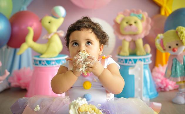 Smash the Cake de Catarina - Circo Rosa