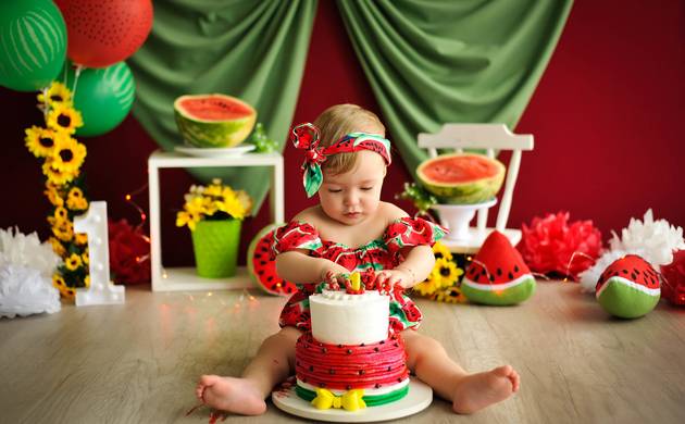 Smash the Cake de Melina - tema: Melancia 