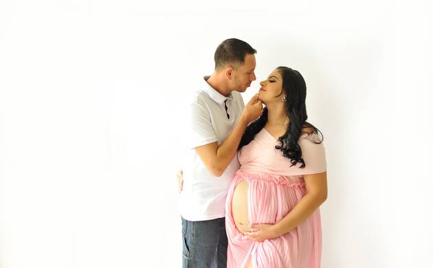 Gestante Studio de CAROLINE: Ensaio Doce Espera - MELINE