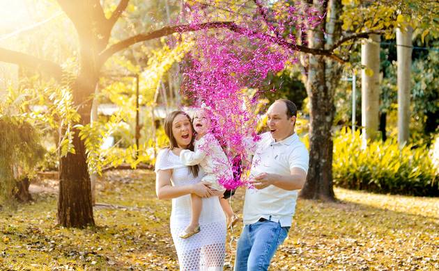 Gestante externo de Dani esperando Catarina