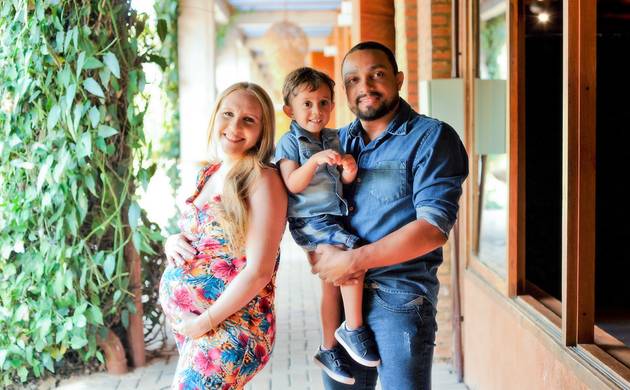 Gestante externo de Andreia em sua doce espera por Gustavo