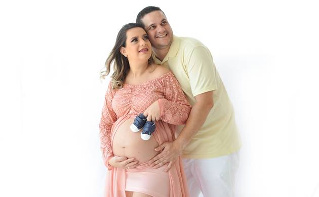 Gestante Studio de Milena em sua doce espera