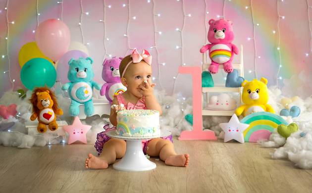 Smash the Cake de Marina / Tema: Ursinhos Carinhosos