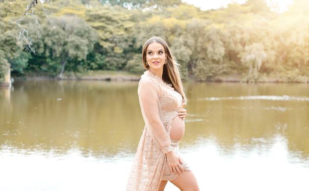 Gestante externo de Doce espera de Gisele 