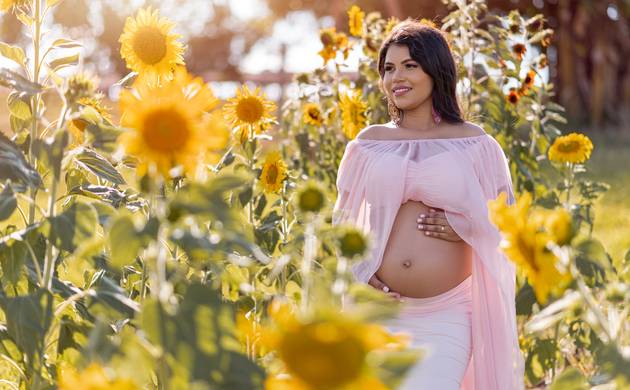 Gestante de Ensaio Daiane 