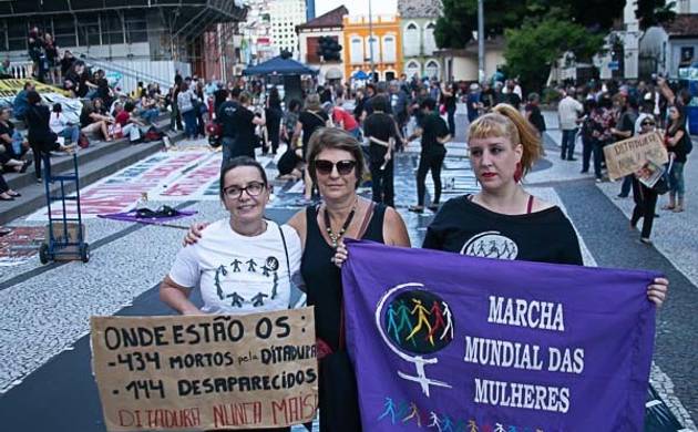 Fotojornalismo de Caminhada do Silêncio