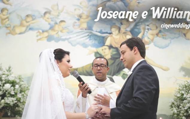 Vídeos de Casamento Joseane e Willian