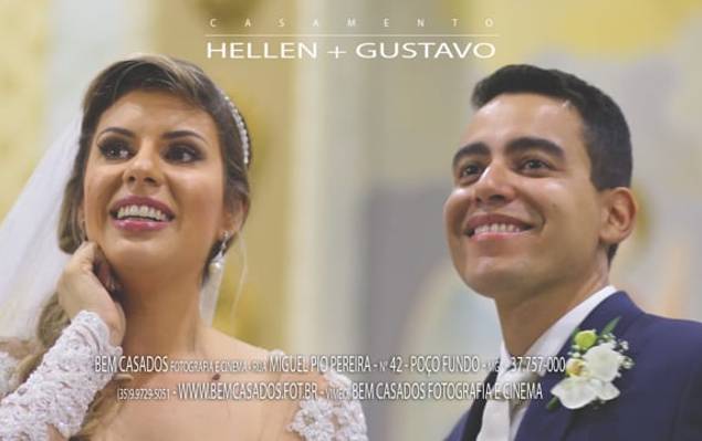 Vídeos de Casamento Hellen e Gustavo