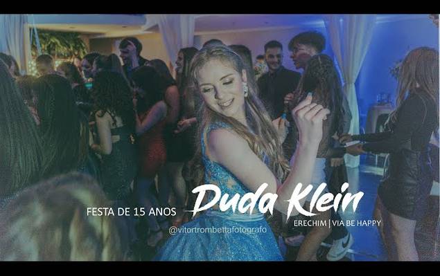 15 ANOS de Dança coreografada festa de 15 anos | DUDA Klein