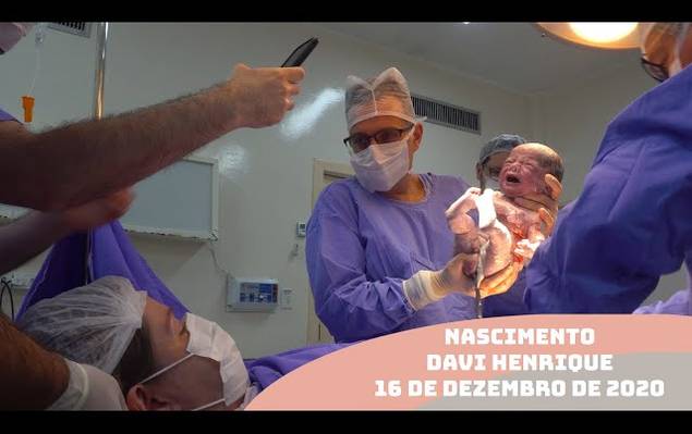 PARTOS / CESÁREAS de O Nascimento Davi Henrique | Parto Cesárea - Erechim RS