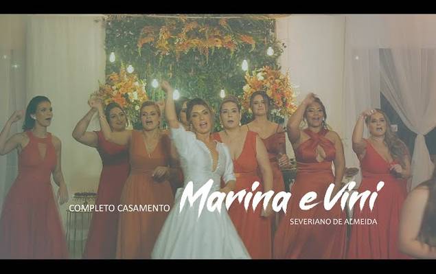 CASAMENTOS de Filme Completo do Casamento | noivos Marina e Vini
