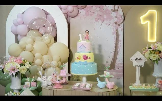 Vídeos Infantil de 1° Aniversário Helena 