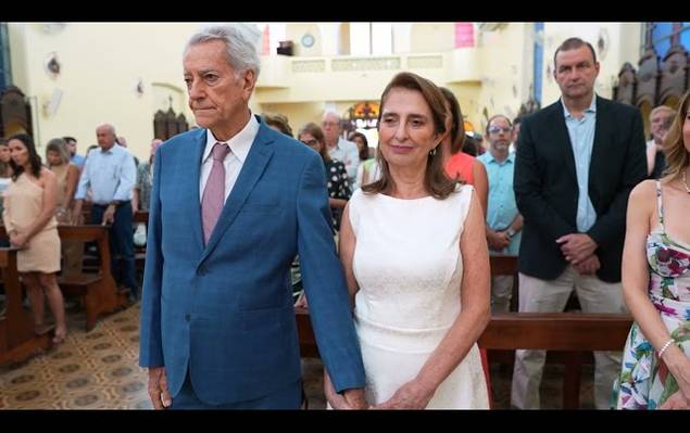 Bodas e Renovação de Votos  de Bodas de Ouro Maria Luiza e José Arnaldo
