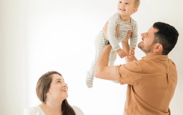 Family Session of Family Sessions Indoors