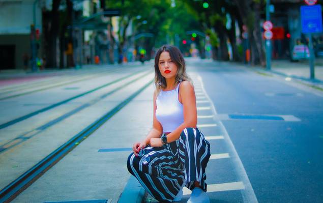 Feminino de Ensaio Urbano Andressa