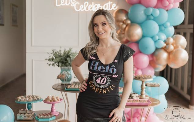 Aniversário de Quarentei da Helô!