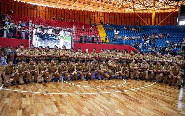 Formatura de Formatura Polícia Militar PR