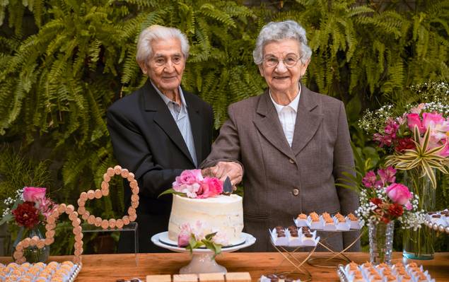 Aniversário de Ana & José - Bodas 70 anos