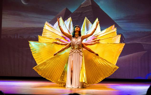 Vídeos Eventos Sociais de Espetáculo Dança do Ventre - Luzes e Cores, o Segredo do Oriente. 