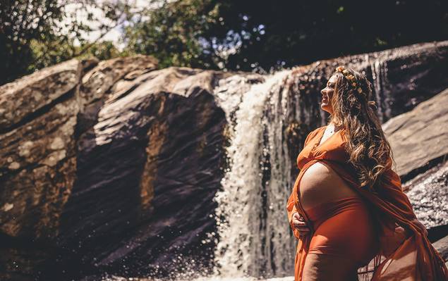 Gestante de À Espera de Ana Luiza