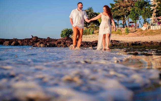 Ensaio Casal de Alice e Júlio