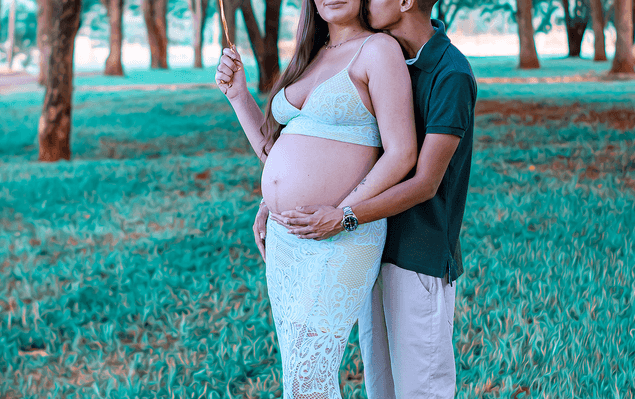 Ensaio Gestante de Karol e Nicolas