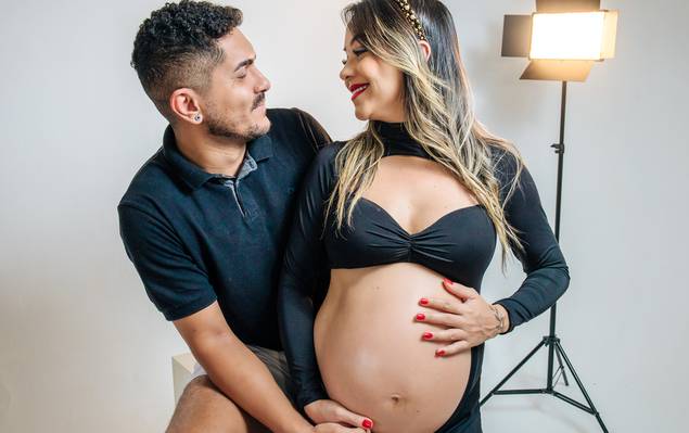 Ensaio Gestante de Zaide Almeida