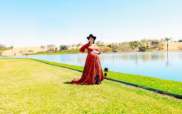 Ensaio Gestante de Lauriane Lemos