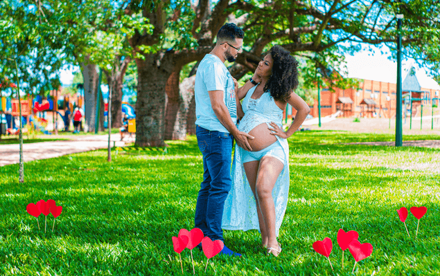 Ensaio Gestante de Alexsandra e Jonathan 