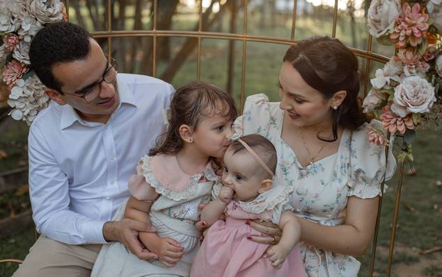 Família de Bruniele & Hugo 