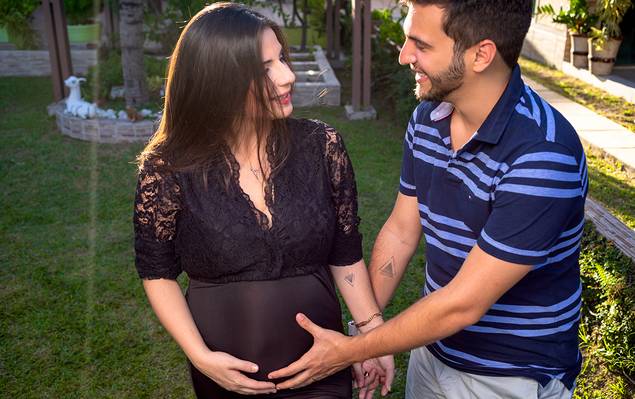 Família de Kalyne e Alberto