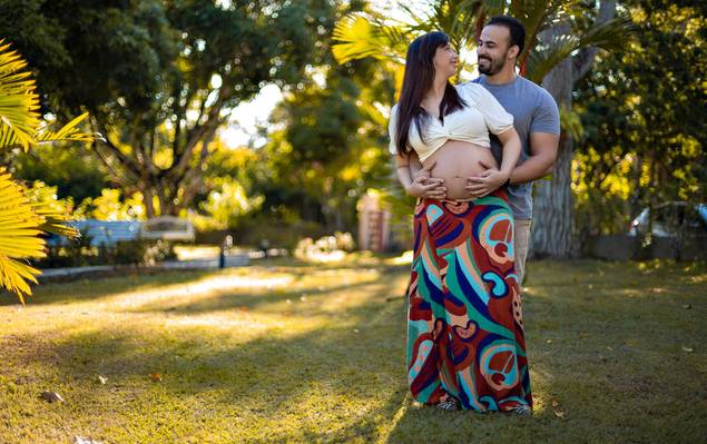 Família de Stefanie & Gustavo 